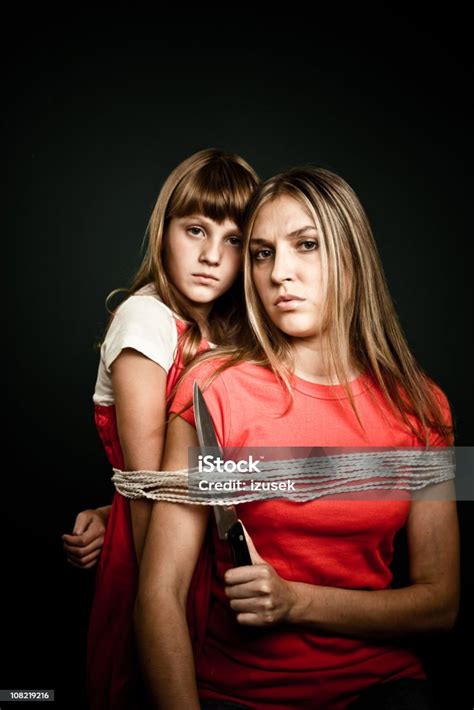 mom and daughter in bondage